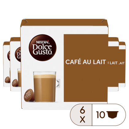 PACK OFERTA CAFÉ AU LAIT X6 CAJAS