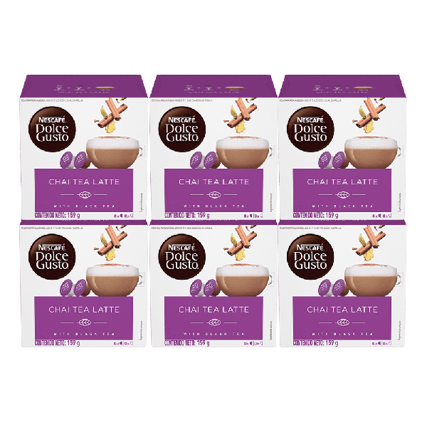 PACK OFERTA CHAI TEA LATTE X6 CAJAS