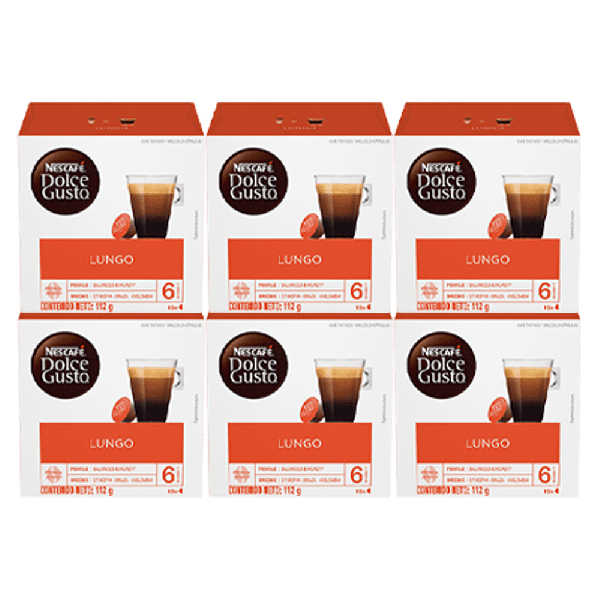 PACK OFERTA LUNGO X6 CAJAS