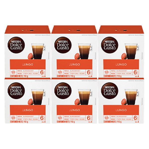 NESCAFÉ® Dolce Gusto® Café con Leche Descafeinado x 6, 96 Cápsulas -  Comprar Cápsulas