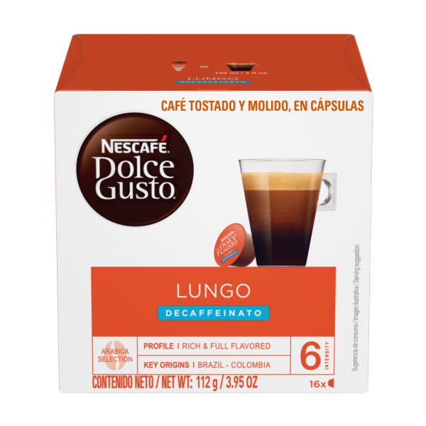 Lungo decaffeinato