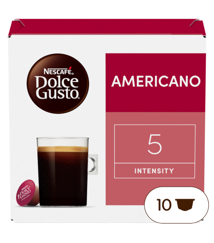 Caja de 16  cápsulas CAFÉ AMERICANO de NESCAFÉ Dolce Gusto