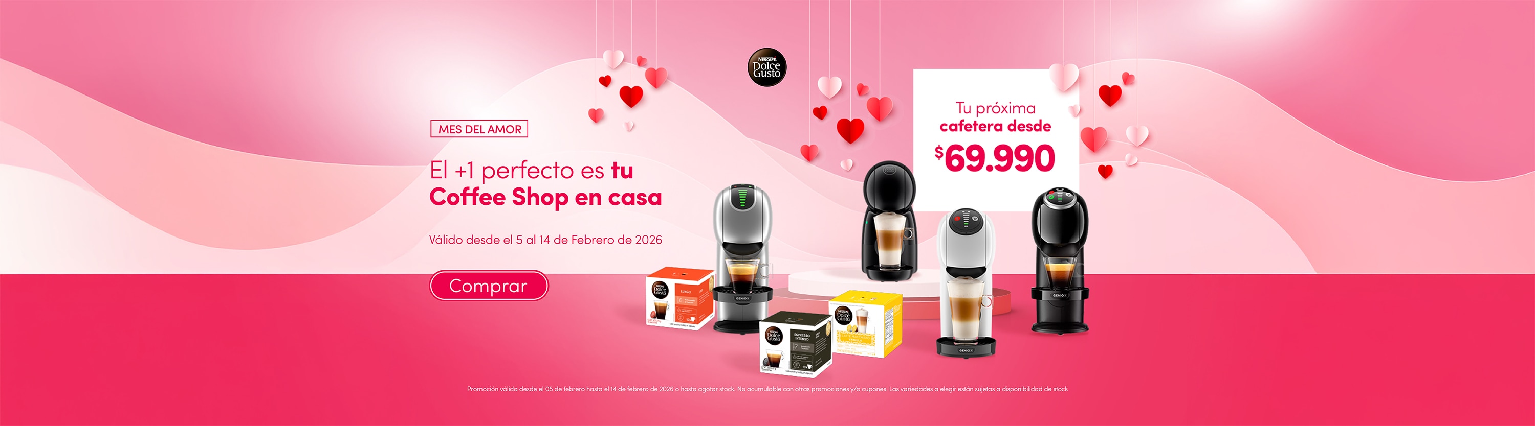 Este d&iacute;a del amor tu Coffee Shop en Casa