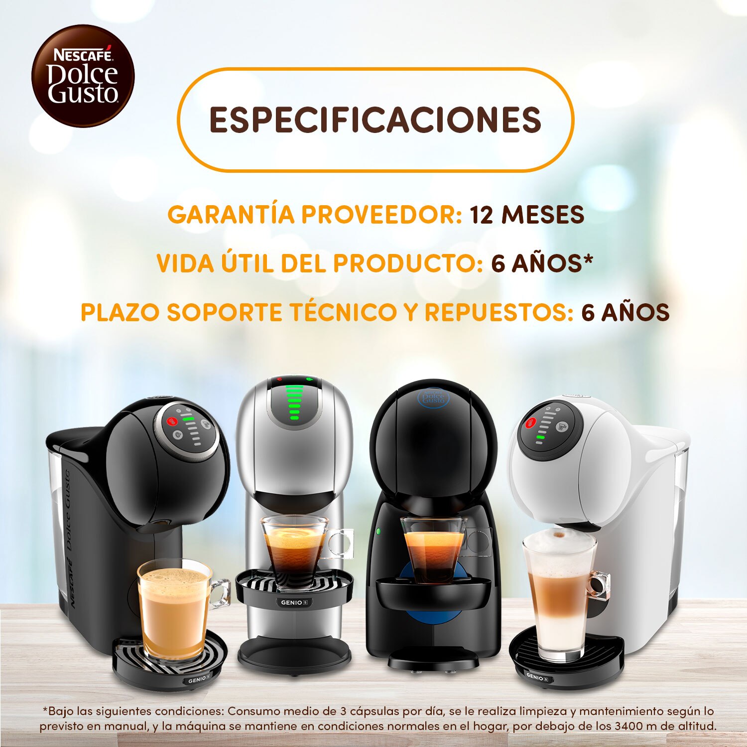 Cafetera Nescafé Dolce Gusto Genio 2 Red 2,7 kg - Cafeteras