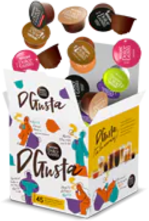 Cápsulas de café sabores